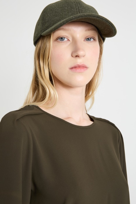 Gorra de béisbol de fieltro