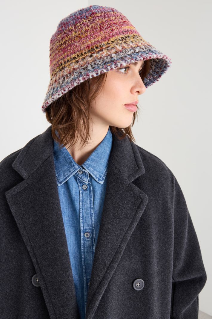 Wool blend cloche Intrend - 2