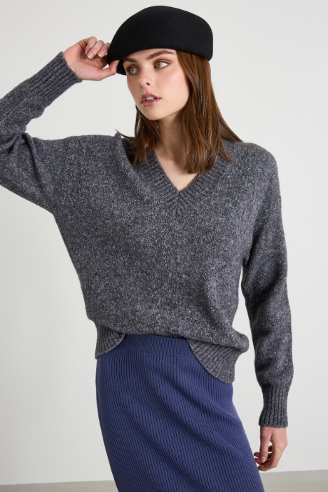 Wool felt beret Intrend