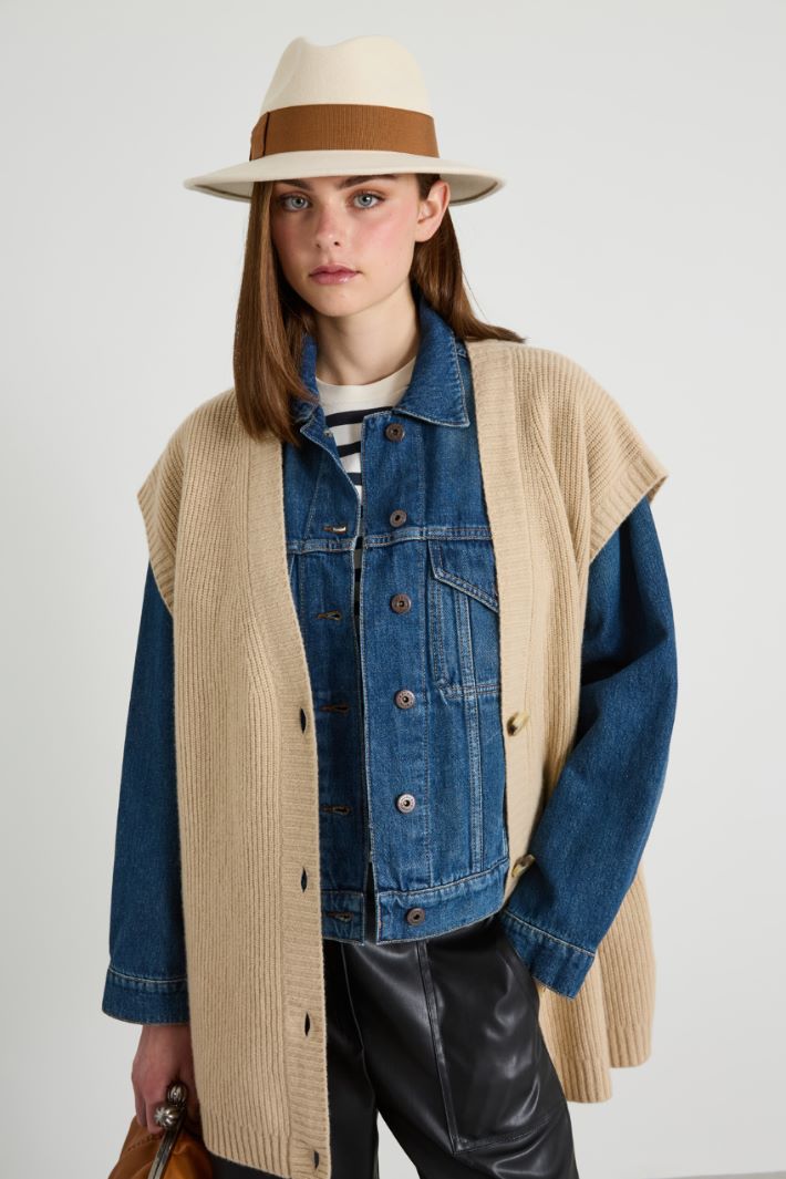 Fedora in pura lana Intrend