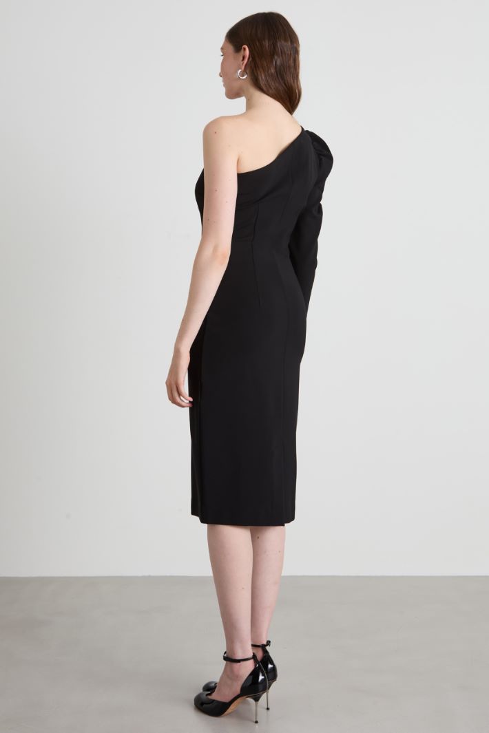 One shoulder midi dress Intrend - 3