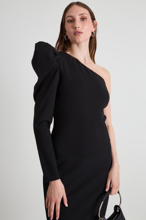 Abito midi monospalla