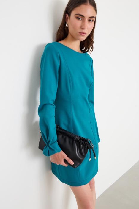 Abito slim in jersey