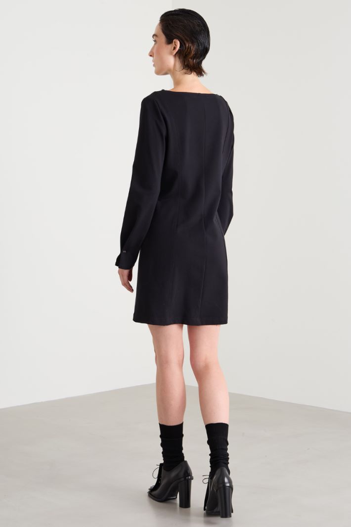Slim jersey dress Intrend - 3