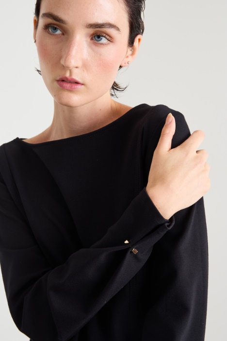 Vestido de punto ajustado