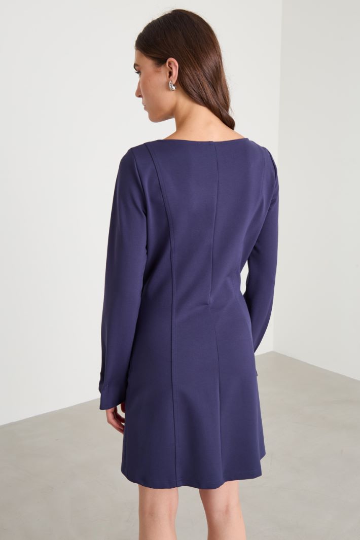 Slim jersey dress Intrend - 3