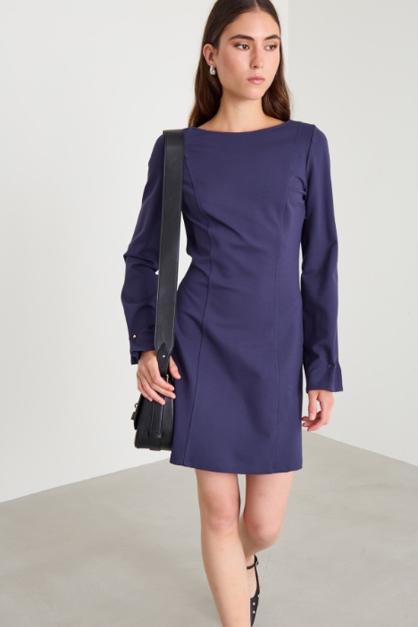 Vestido de punto ajustado