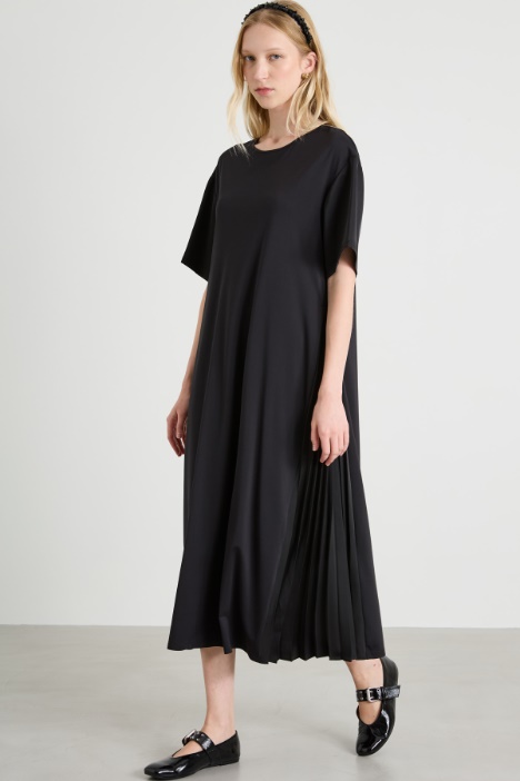 Dress with satin sides Intrend