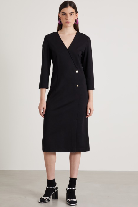 Abito aderente in jersey