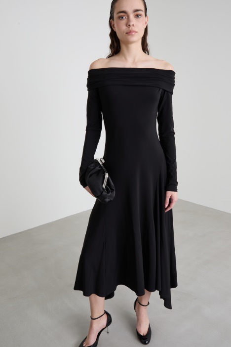 Abito in jersey di viscosa