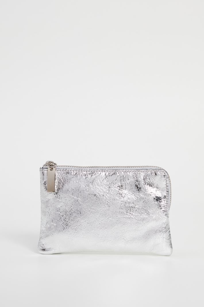Laminated leather wallet Intrend