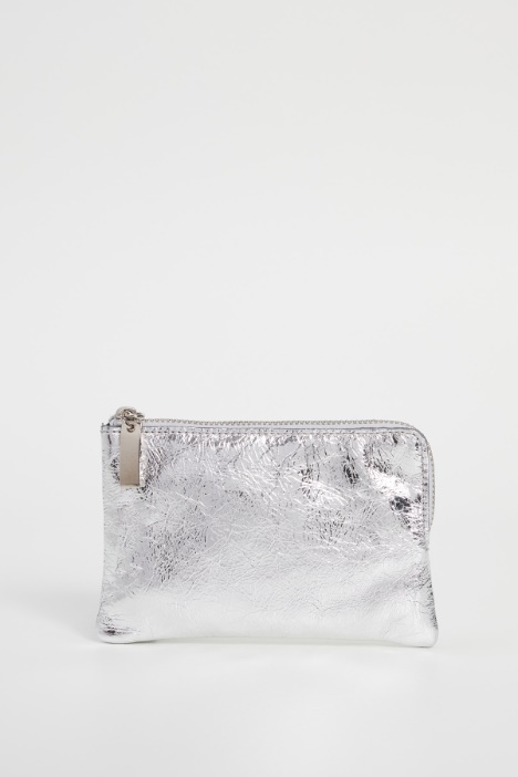 Laminated leather wallet Intrend