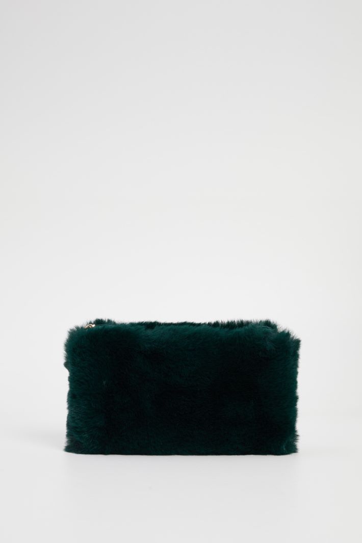 Borsa in tessuto peluche Intrend