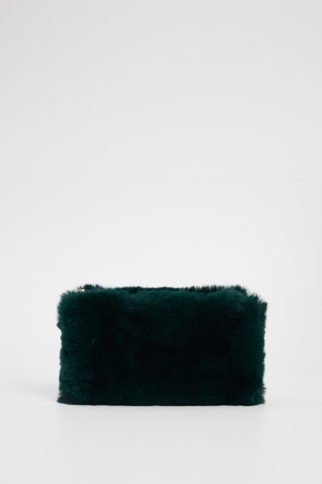 Borsa in tessuto peluche Intrend