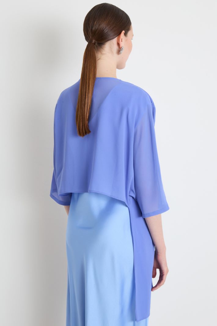 Coprispalle in georgette