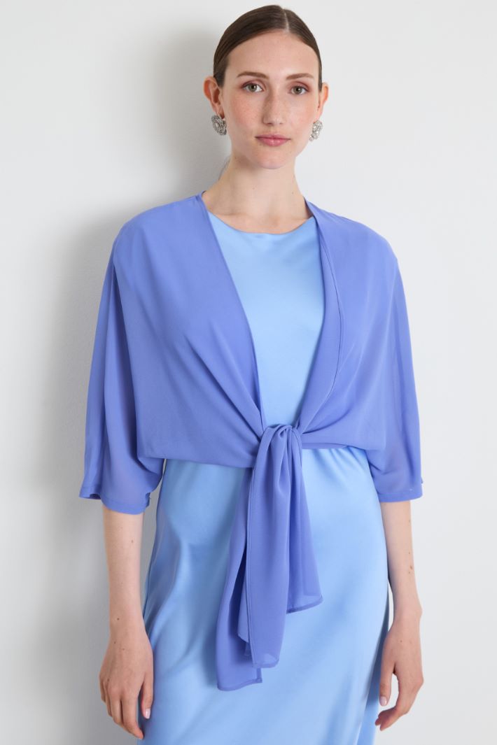 Coprispalle in georgette