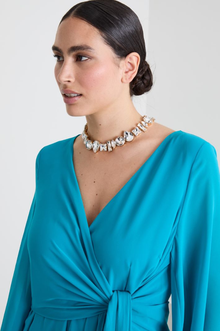 Necklace with macro rhinestones Intrend - 2