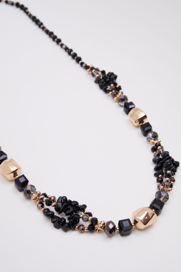 Long necklace with stones Intrend - 3
