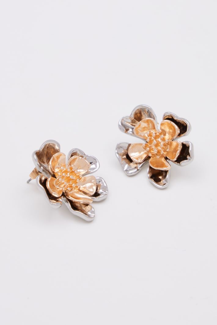 Flower earrings Intrend - 3
