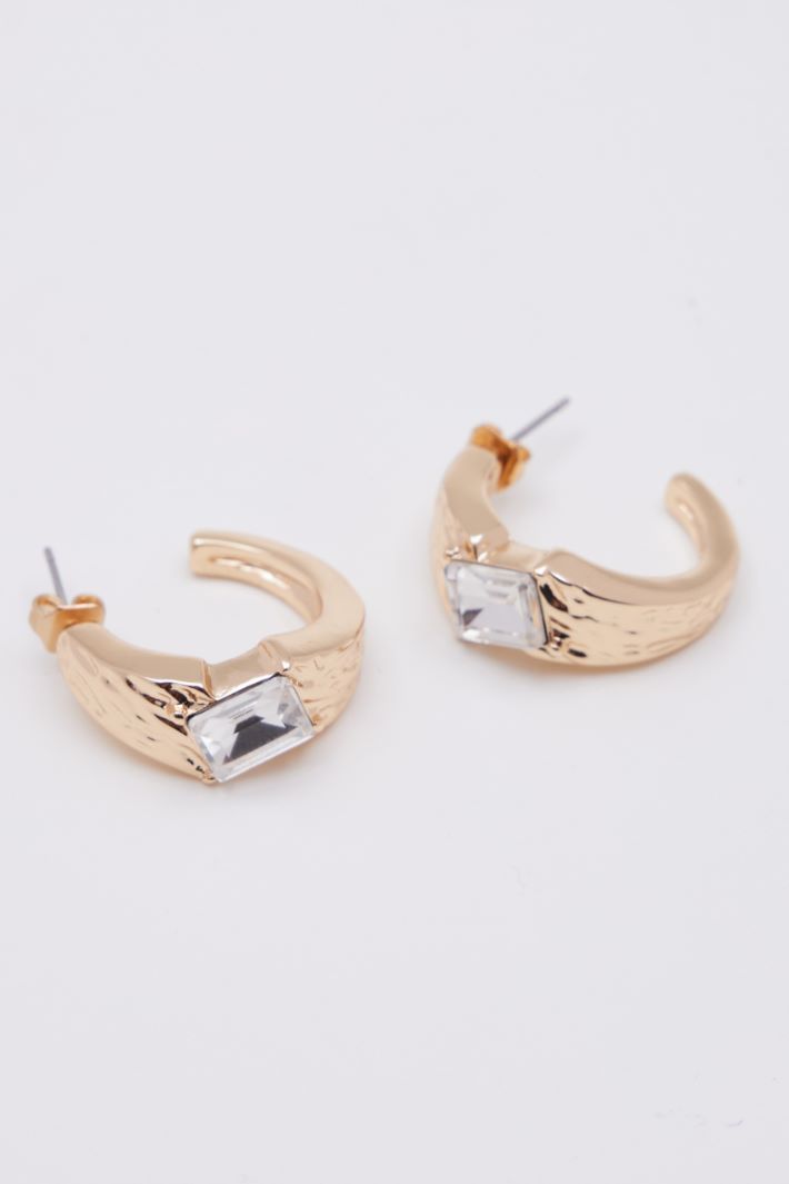 Hoop earrings Intrend - 3