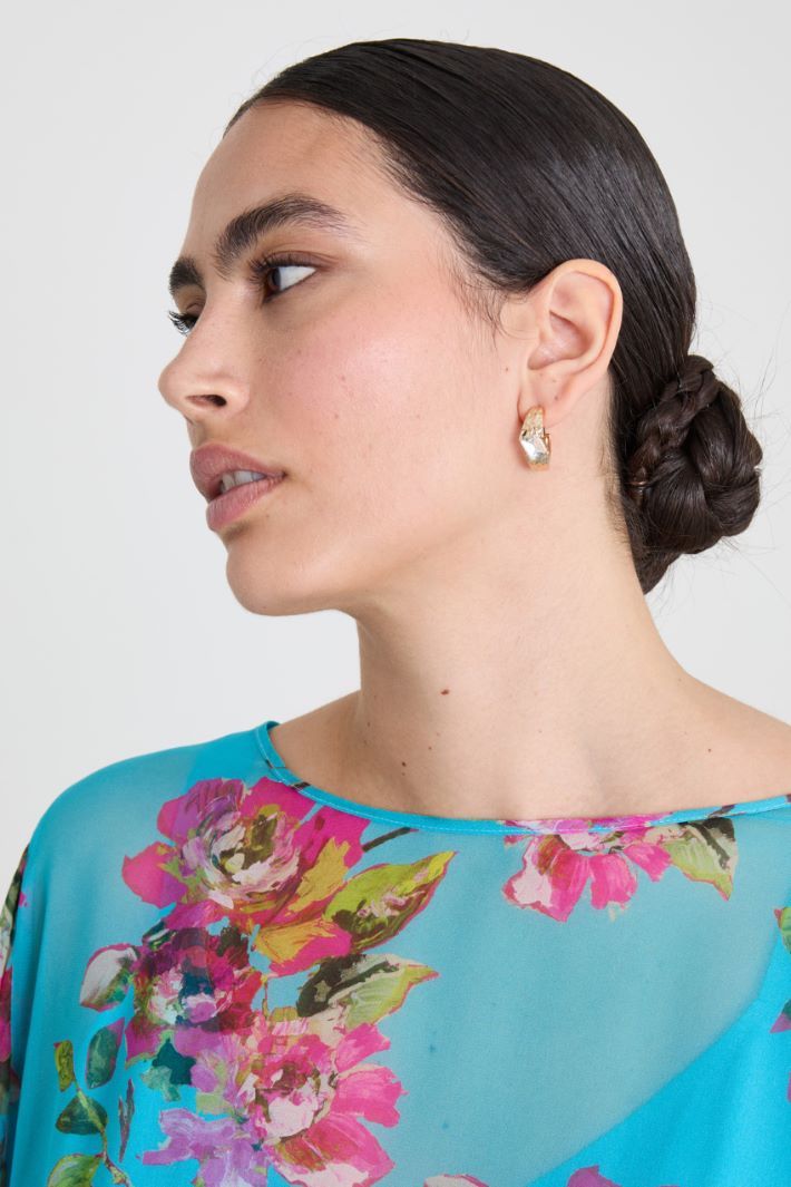 Hoop earrings Intrend - 2