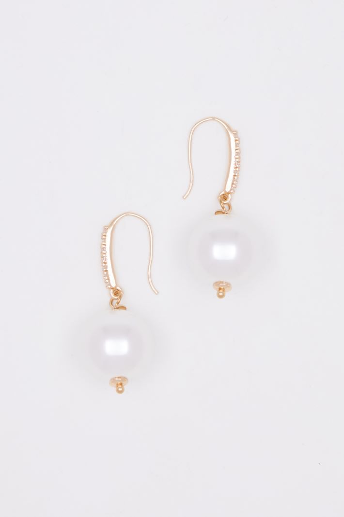 Pearl drop earrings Intrend
