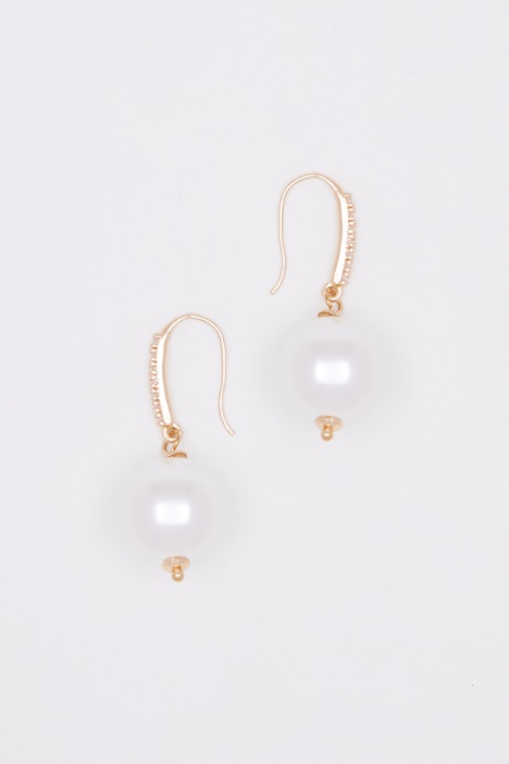 Pearl drop earrings Intrend