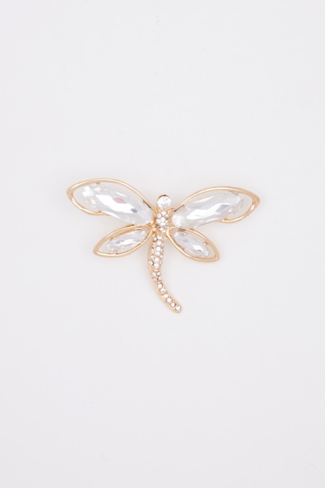 Rhinestone jewel brooch Intrend