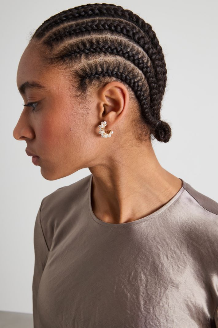 Pearl earrings Intrend - 2