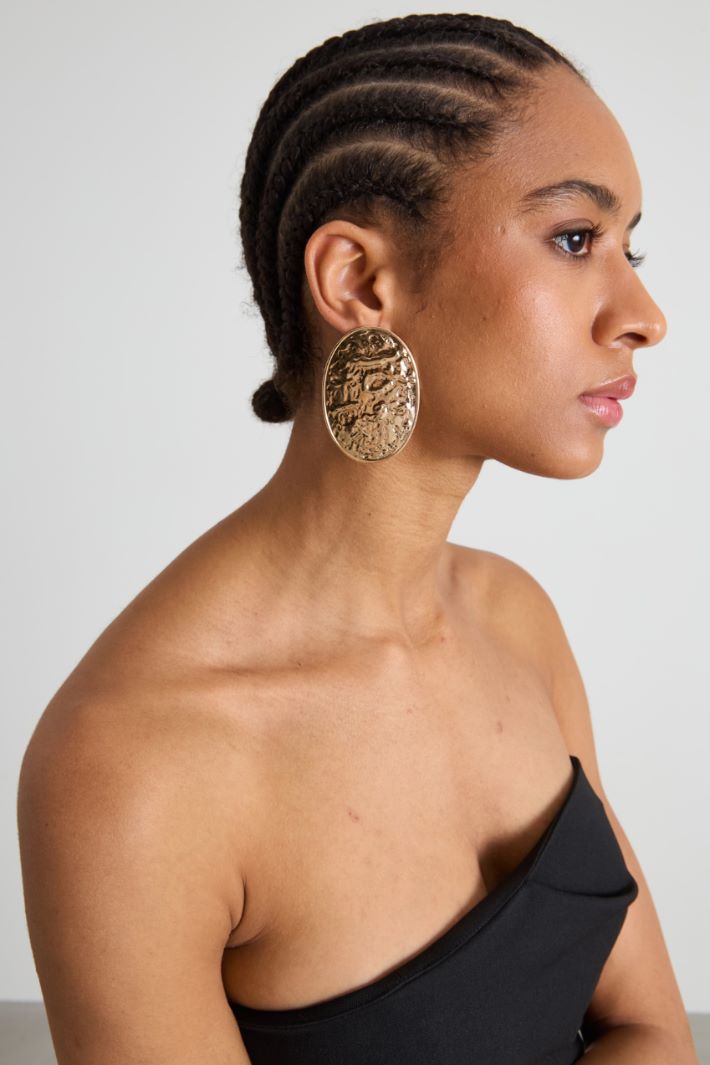 Hoop earrings Intrend - 2