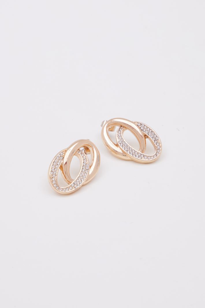 Metal earrings Intrend - 3
