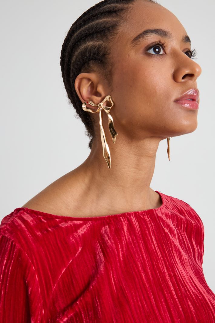 Bow earrings Intrend - 2