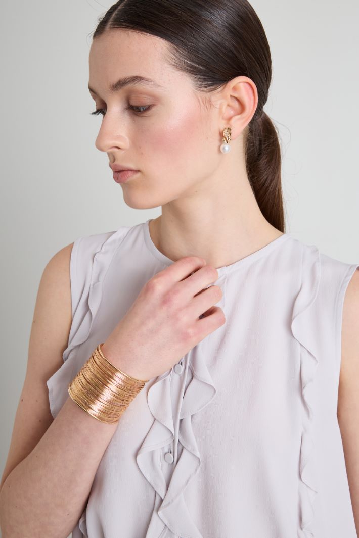 Bracciale rigido in metallo Intrend - 2