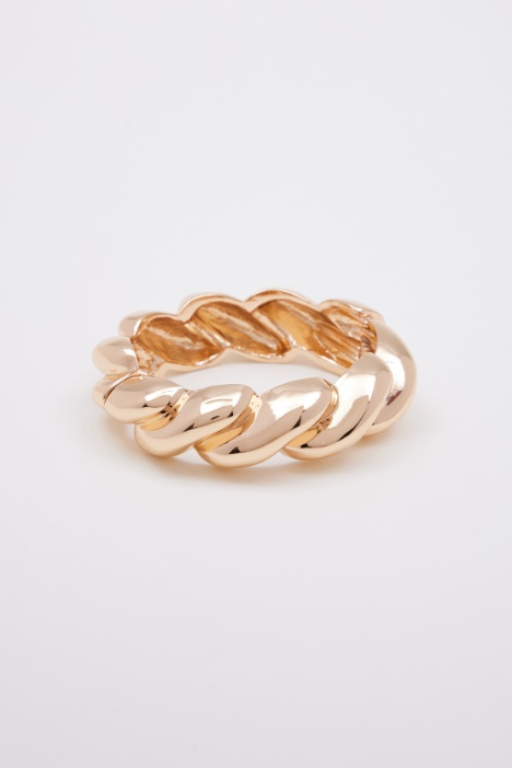 Bracciale rigido attorcigliato Intrend