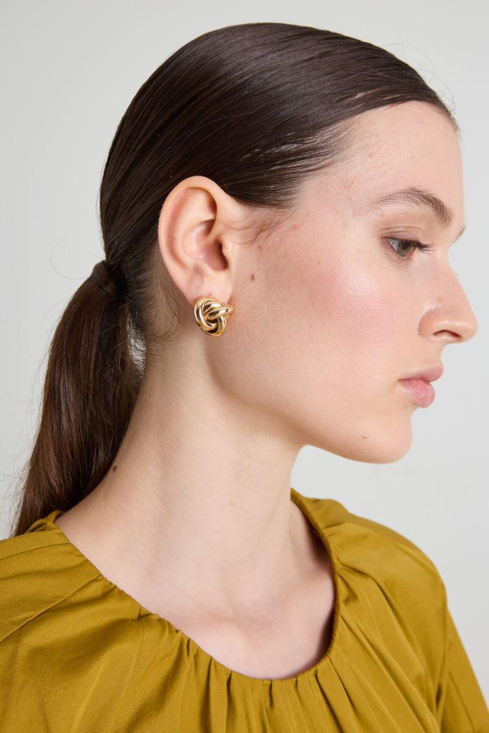 Metal earrings Intrend - 2
