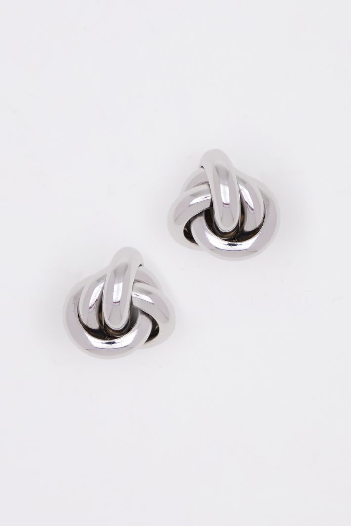 Metal earrings Intrend