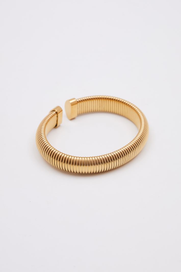 Rigid knurled bracelet Intrend