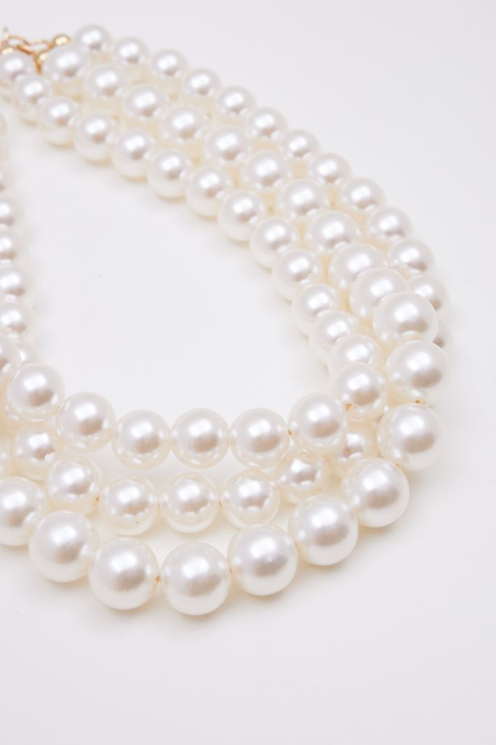 Collana girocollo con perle Intrend - 2