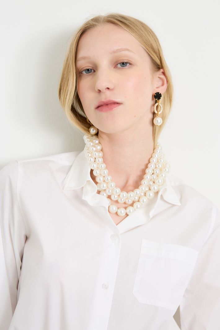 Collana girocollo con perle Intrend - 3