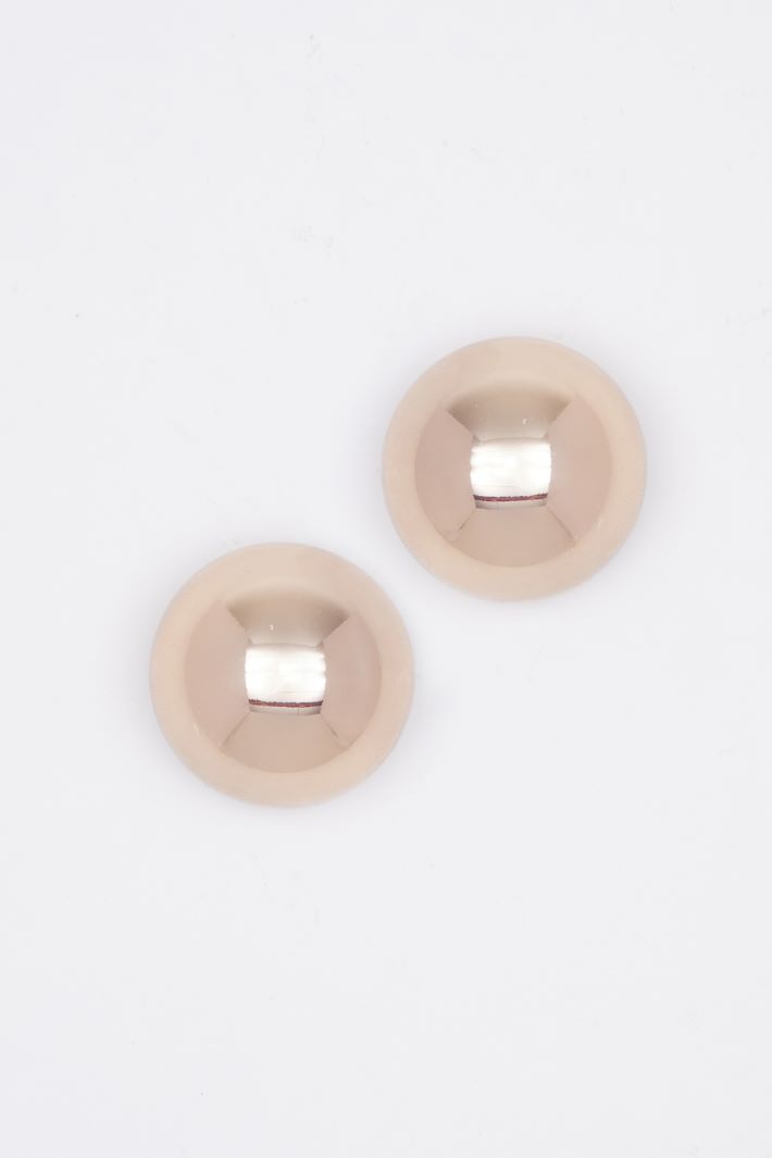 Metal stud earrings Intrend