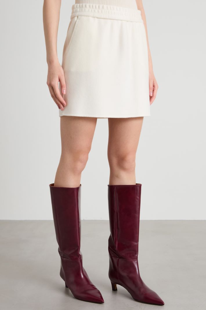 Jersey mini skirt Intrend - 4