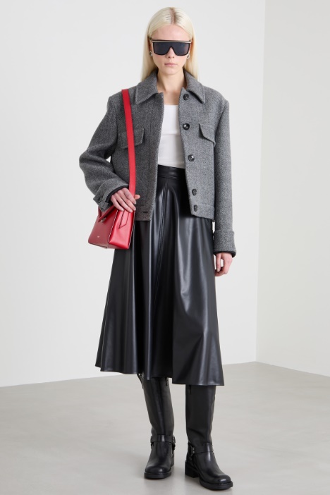 Faux leather skirt Intrend