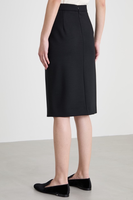 Gonna a tubino in jersey