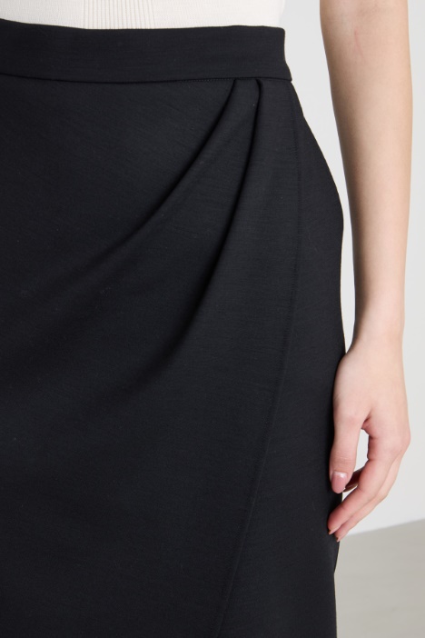 Gonna a tubino in jersey