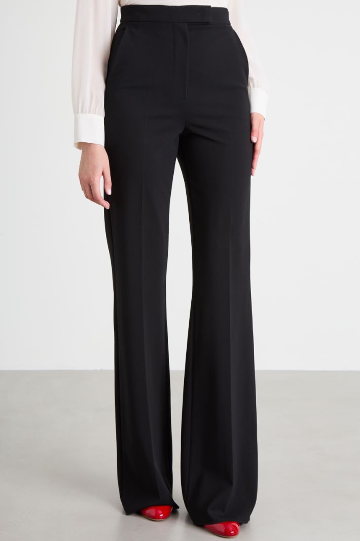 Crepe jersey trousers Intrend - 2