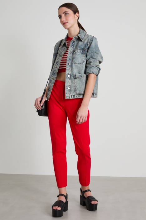 Viscose jersey trousers Intrend