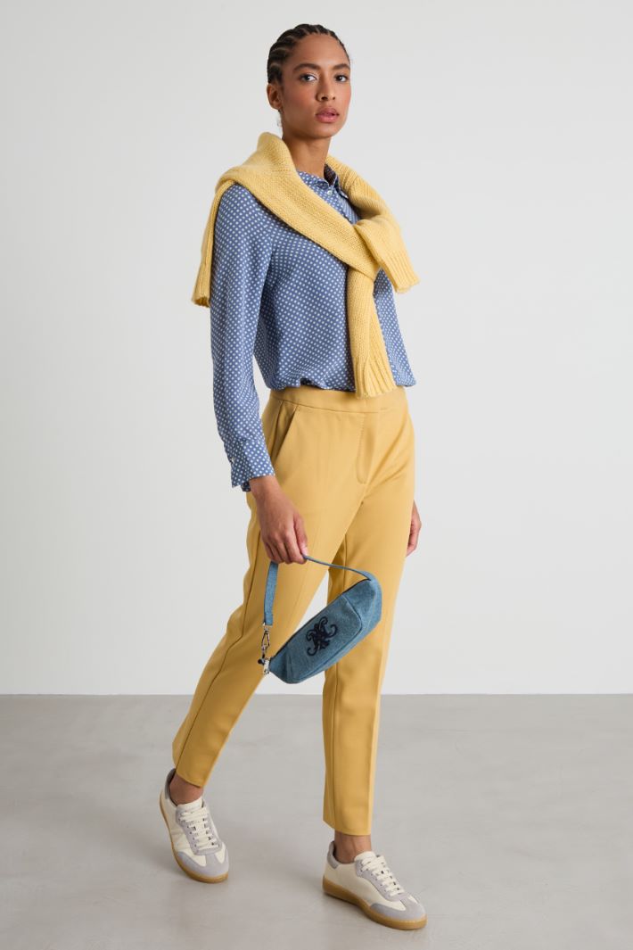 Viscose jersey trousers Intrend