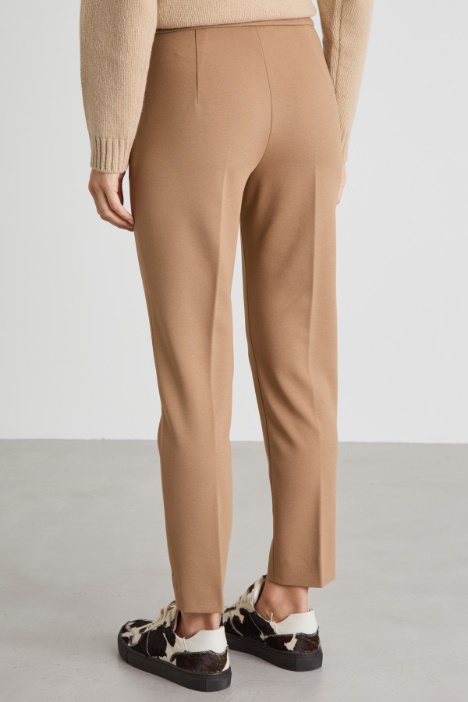 Pantaloni in jersey di viscosa