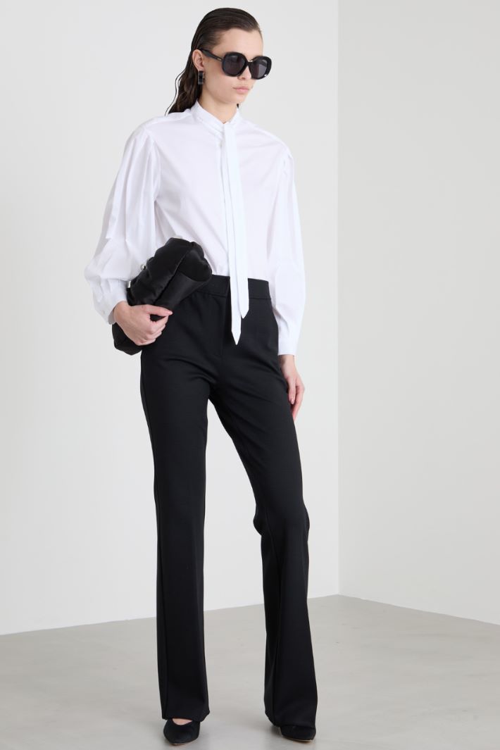 Straight jersey trousers Intrend