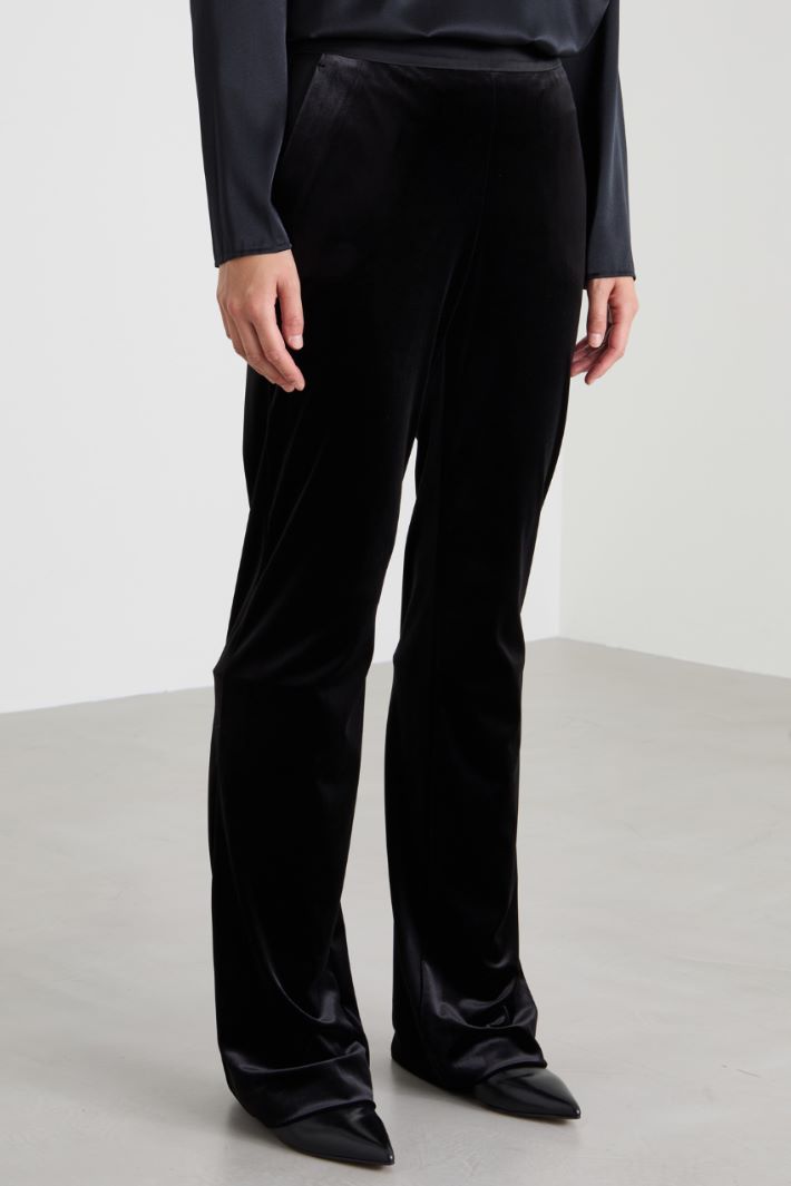 Velvet trousers Intrend - 2
